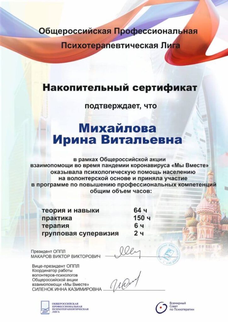 Дипломы Михайлова И